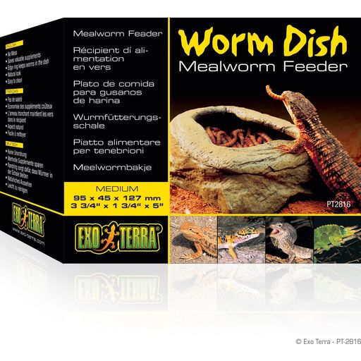 Exo Terra Worm Dish - 1 Pc