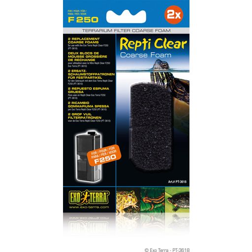 Repti Clear F250 - Mousse de Remplacement  - 1 pcs