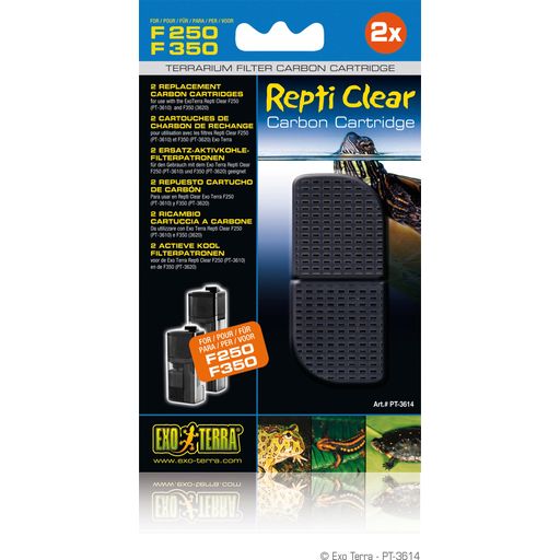 Repti Clear F250 Replacement Carbon Cartridge - 1 Pc