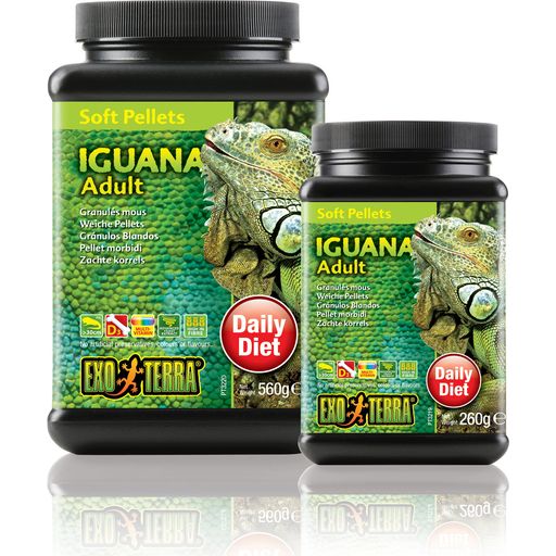 Exo Terra Soft Pellets for Adulat Iguanas