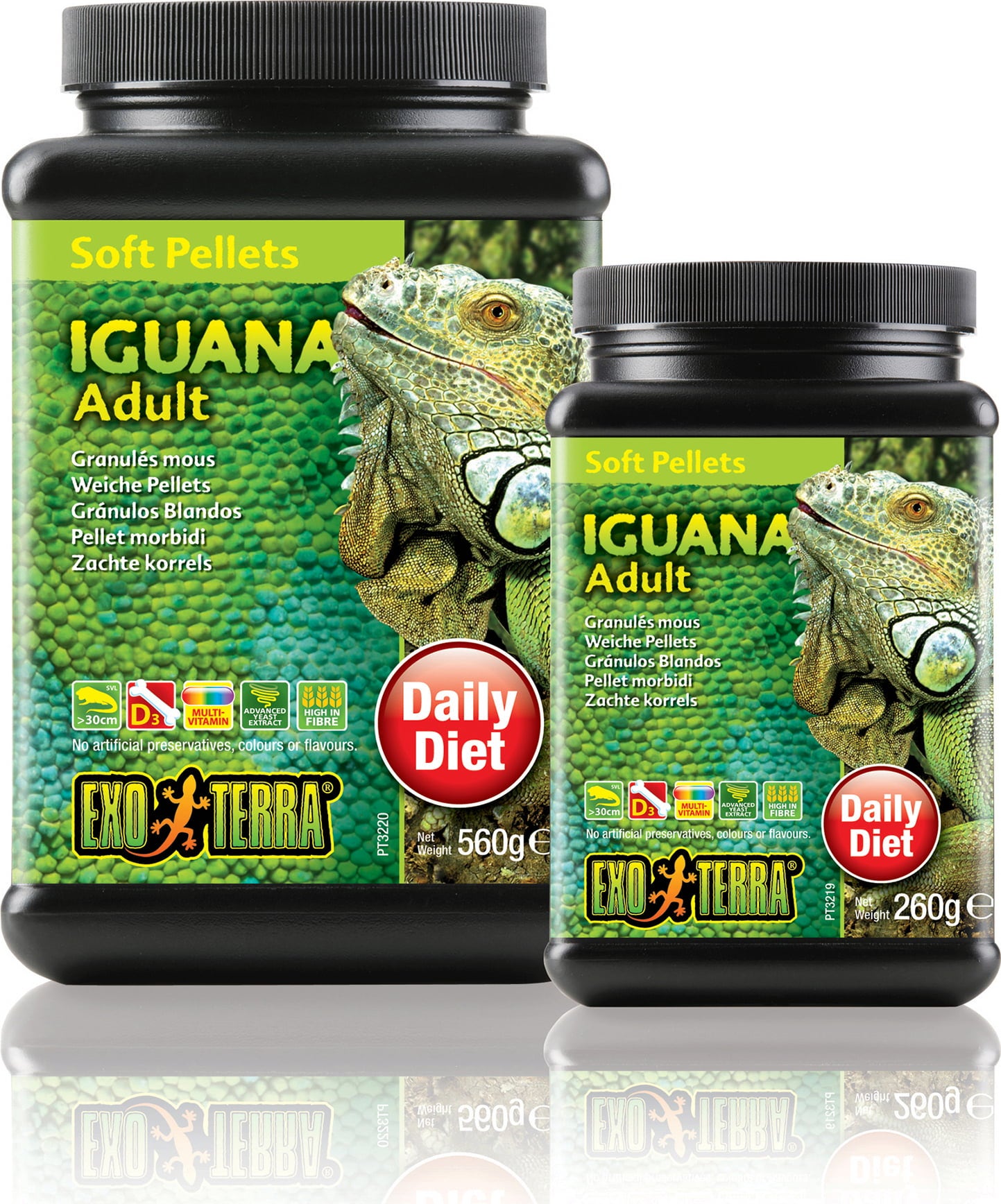 Exo Terra Soft Pellets - Iguanes Adultes