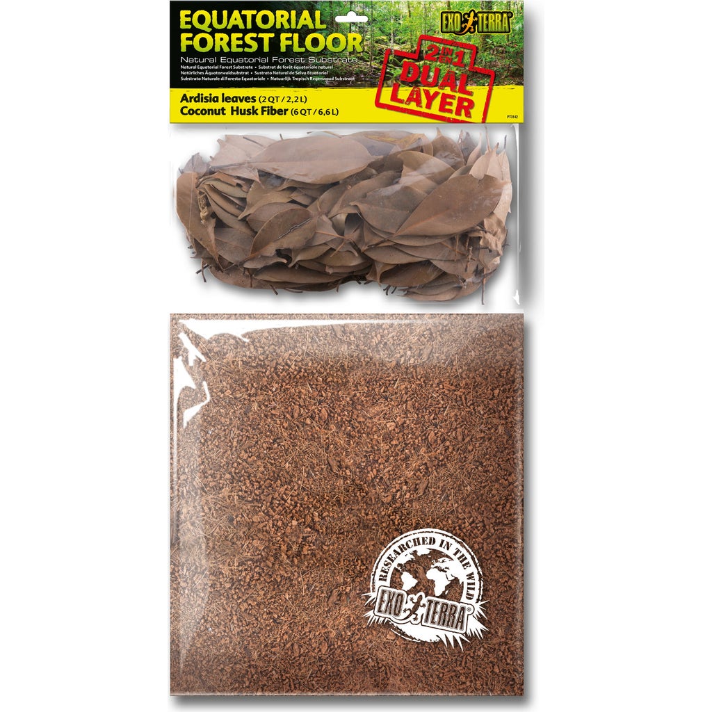 Exo Terra Rain Forest Substrat 4,4 Liter - Terrarienboden Reptilien