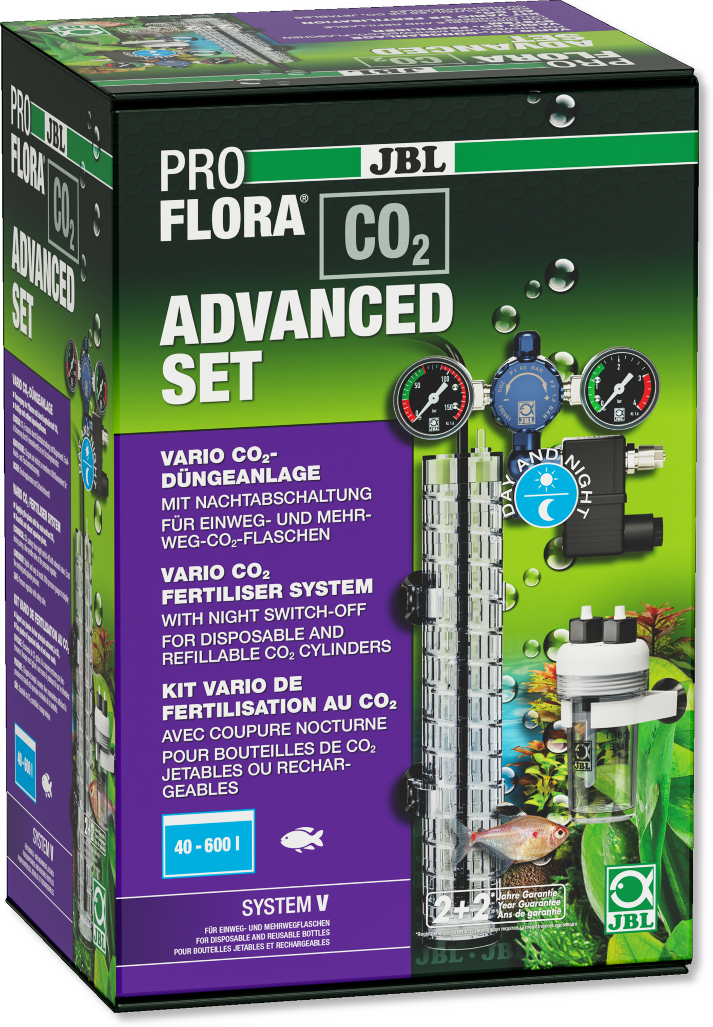 JBL PROFLORA CO2 ADVANCED SET V - 1 pcs