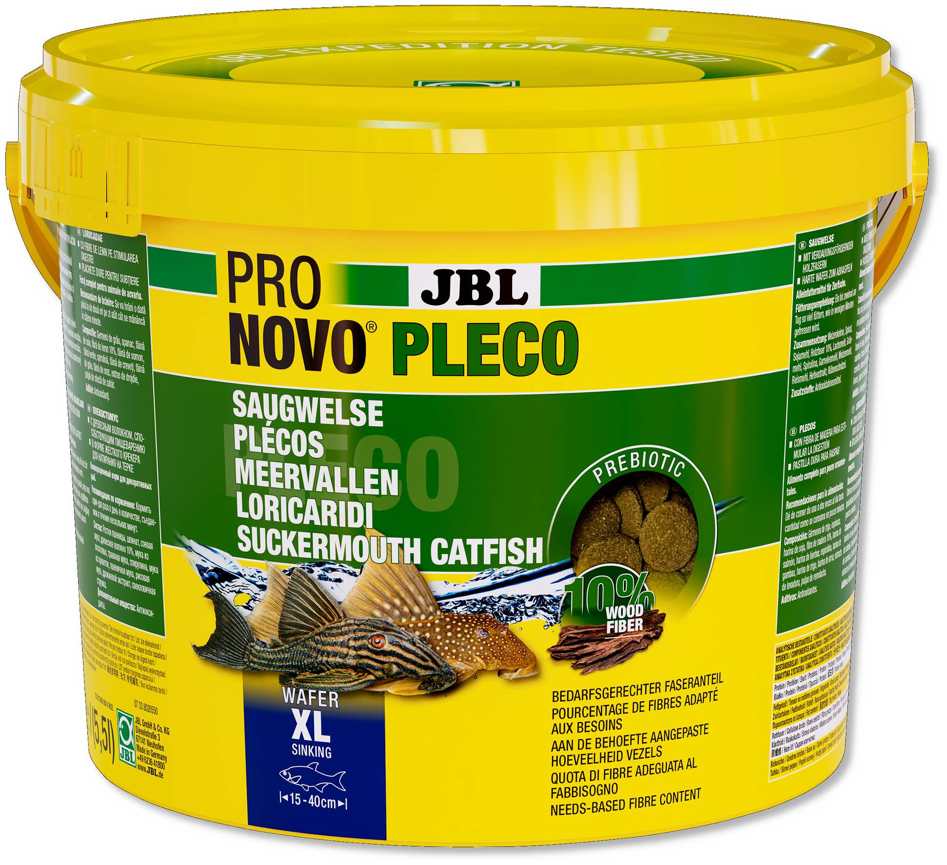 JBL Pronovo Pleco Wafer XL - 5,5l