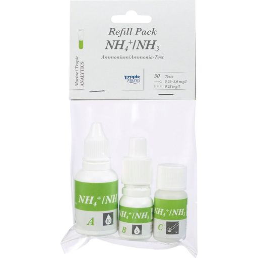 Nachfüllpack NH4+/NH3-Test Süss-/Meerwasser - 1 Stk