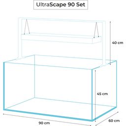Aquael Combinazione UltraScape 90 Snow - 1 set