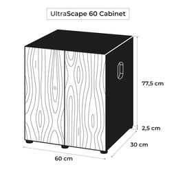 Aquael UltraScape 60 forest Base Cabinet - 1 Pc