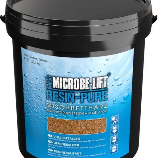 Microbe-Lift Resin-Pure - Resina a Letto Misto, 20 L - 12 kg