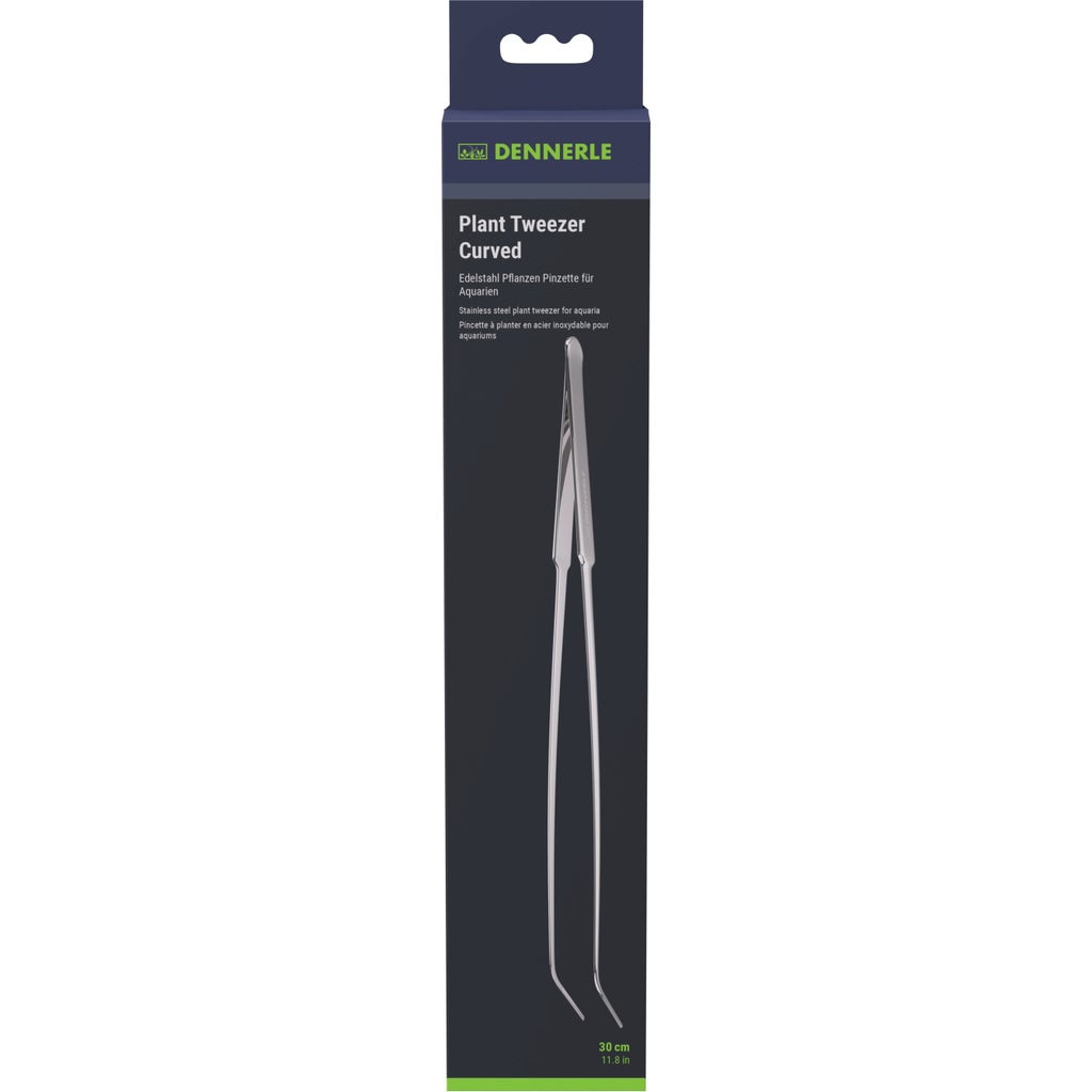 Dennerle Curved Plant Tweezers, 30 cm Olibetta Online Shop