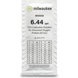 Milwaukee TDS-kalibratieoplossing 6,44 ppt 25x20ml