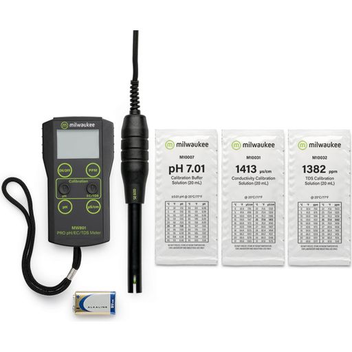 Milwaukee Medidor Smart pH/EC/TDS MW801 - 1 ud.