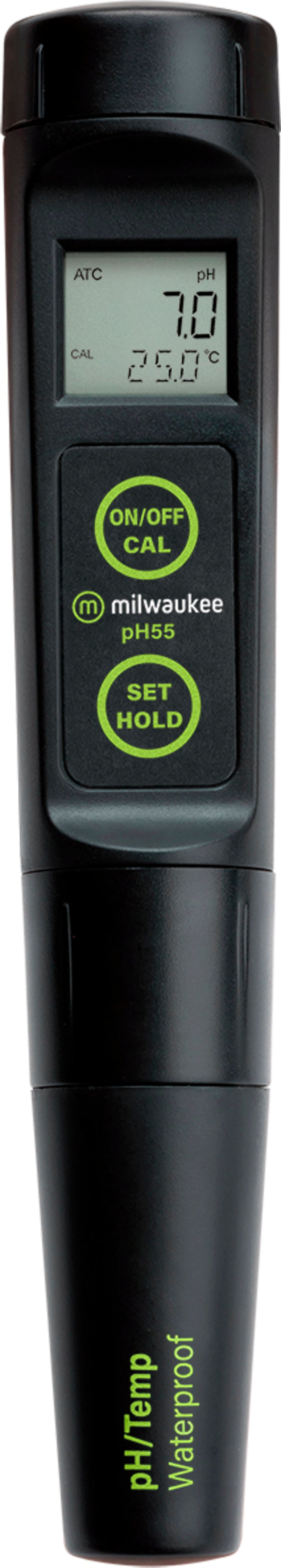 Medidor de pH/°C PH55 Impermeable