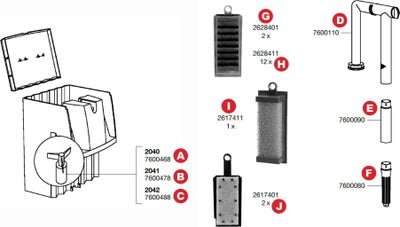 Spare Parts for Eheim LiBERTY 75