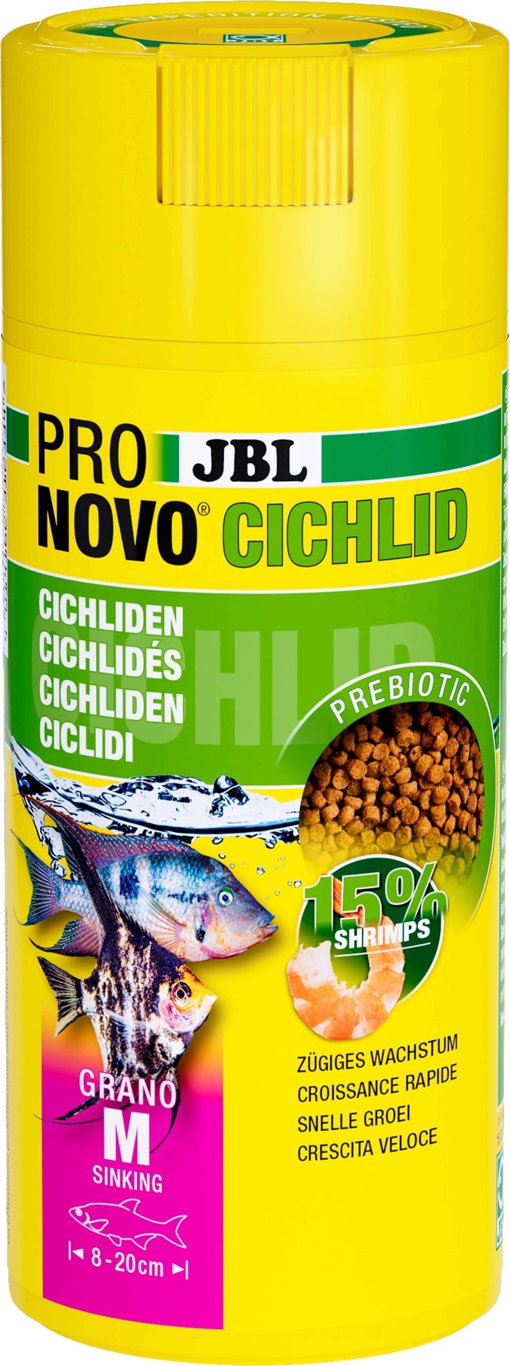 JBL Pronovo Cichlid Grano M - 250ml CLICK