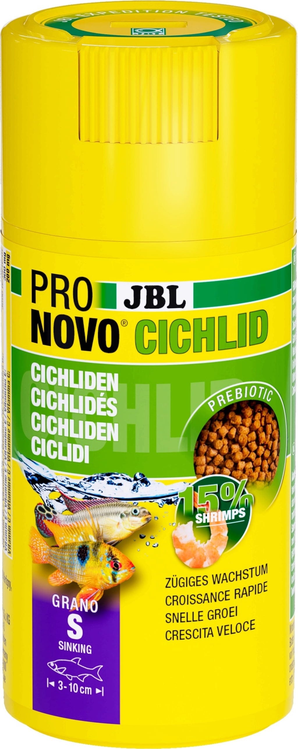 JBL Pronovo Cichlid Grano S - 100ml CLICK