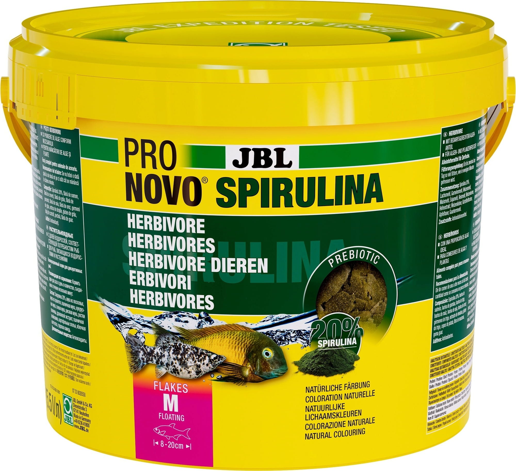 JBL PRONOVO SPIRULINA FLAKES M - 5,5l