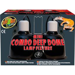 Zoo Med Mini Combo Deep Dome Lamp Fixture - 1 st.