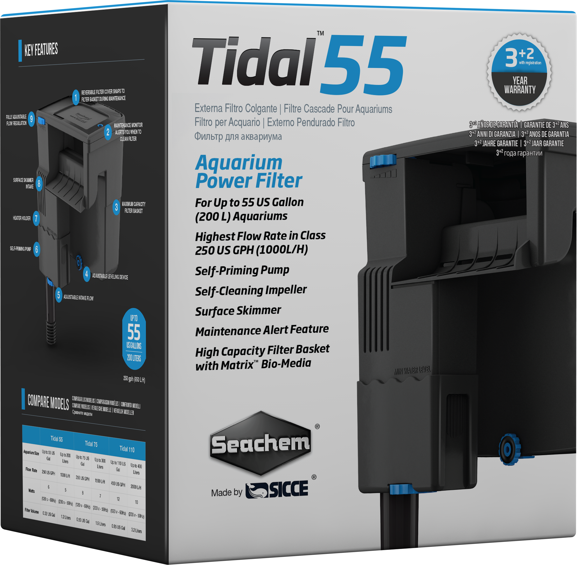 Seachem Tidal Filter - 55