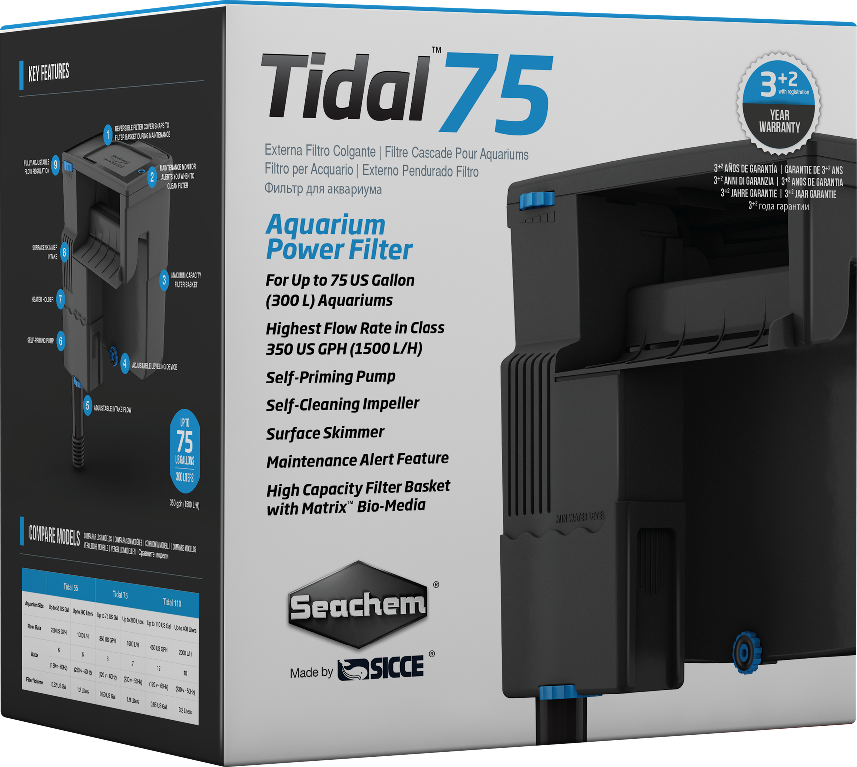 Seachem Tidal Filter - 75