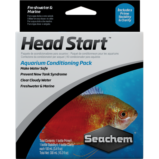 Seachem Head Start - Prime, Stability & Clarity - 1 Stk