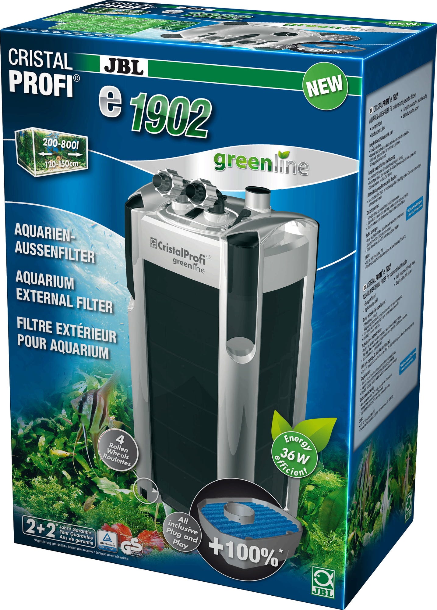 JBL CristalProfi greenline - e1902