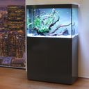 Amtra Aquarium avec Meuble ALUX 220 LED - Gris - 1 kit