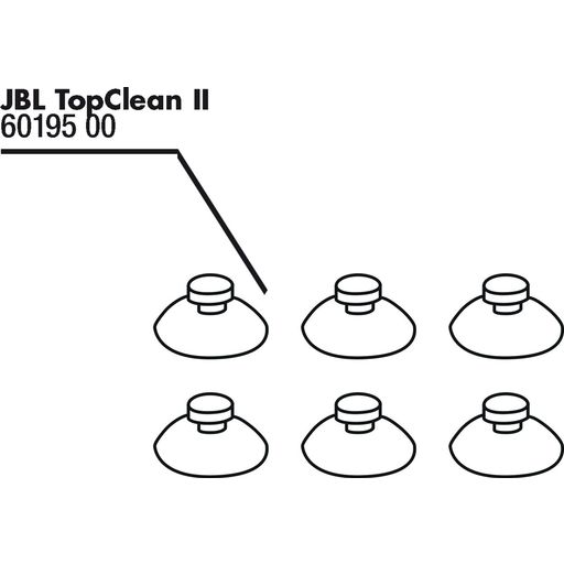 JBL TopClean/BabyHome Luftsugrör - 2 st.