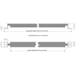daytime LED onex Einsetz-/Anschraub-Adapter Set - 1 Stk
