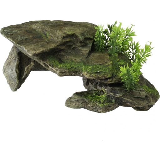 Europet Stone with Plants - 1 Pc