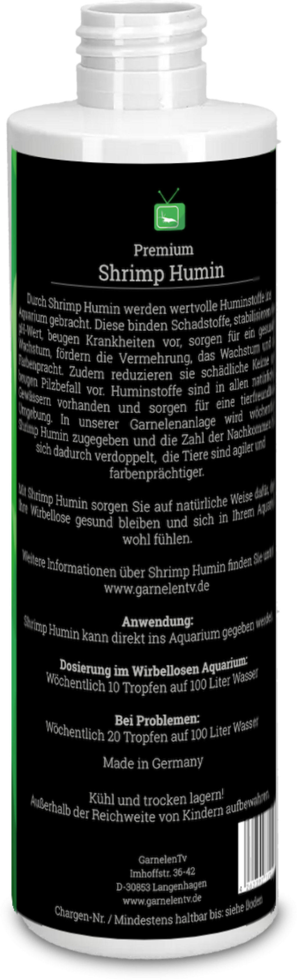 Garnelen TV Premium Shrimp Humin - 250 ml