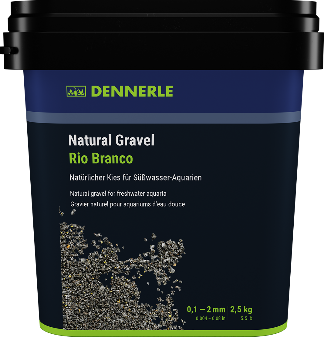 Dennerle Natural Gravel Rio Branco - 2,5 kg