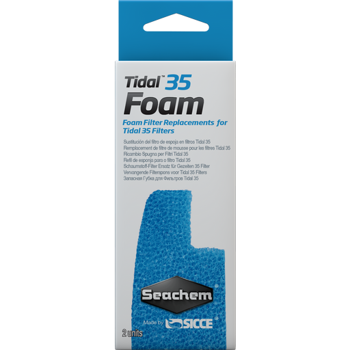 Seachem Foam - Filterschwamm - Tidal 35 - 2 Stk