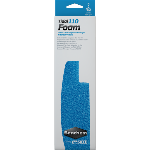 Seachem Foam - Tidal 110 - Szűrőszivacs - 2 darab