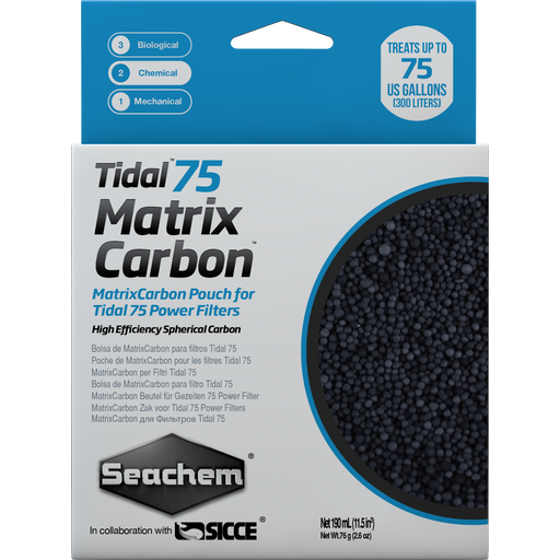 Seachem MatrixCarbon Filtermedium - Tidal 75 - 1 Stk
