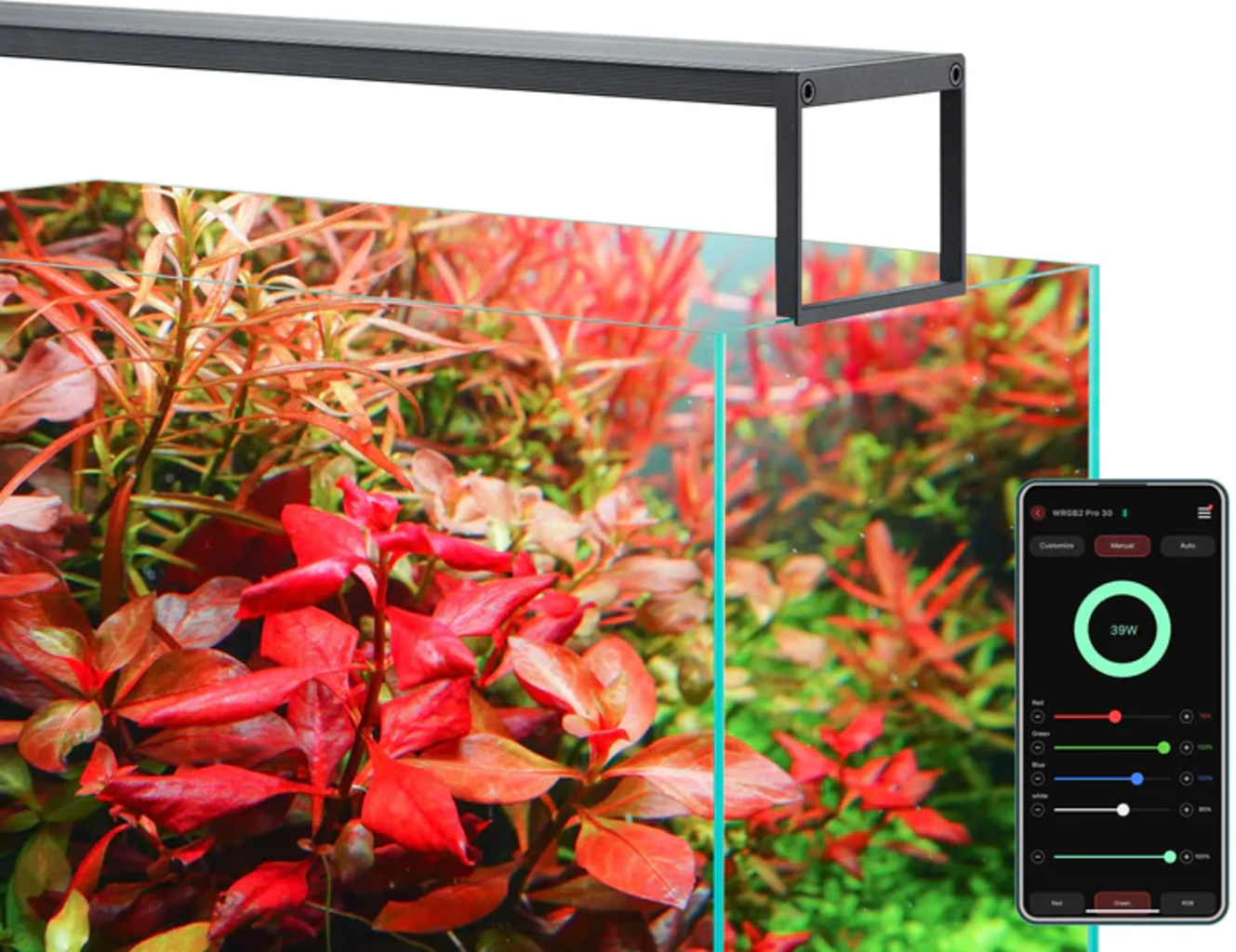 Chihiros LED WRGB2 Versión Slim Black-DE - 90cm