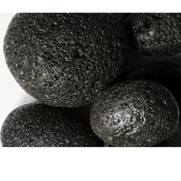 Oli Pebbles decoratieve stenen, zwart 9-12cm - 20 kg
