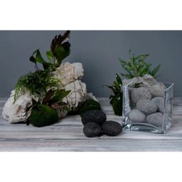 Черни декоративни камъчета Oli-Pebbles - 7-9 cm - 20 kg