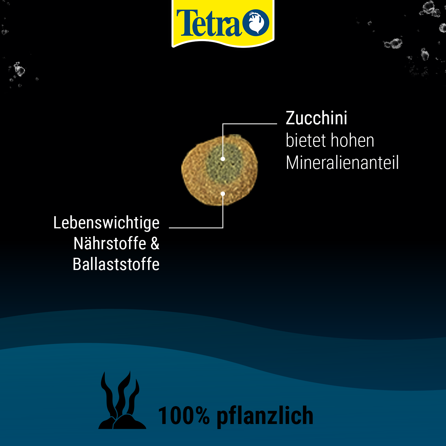 Tetra Pleco Veggie Wafers - 250 ml