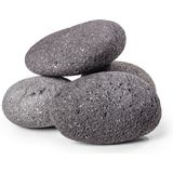 Oli Pebbles Decorative Stones, Black 9 - 12 cm