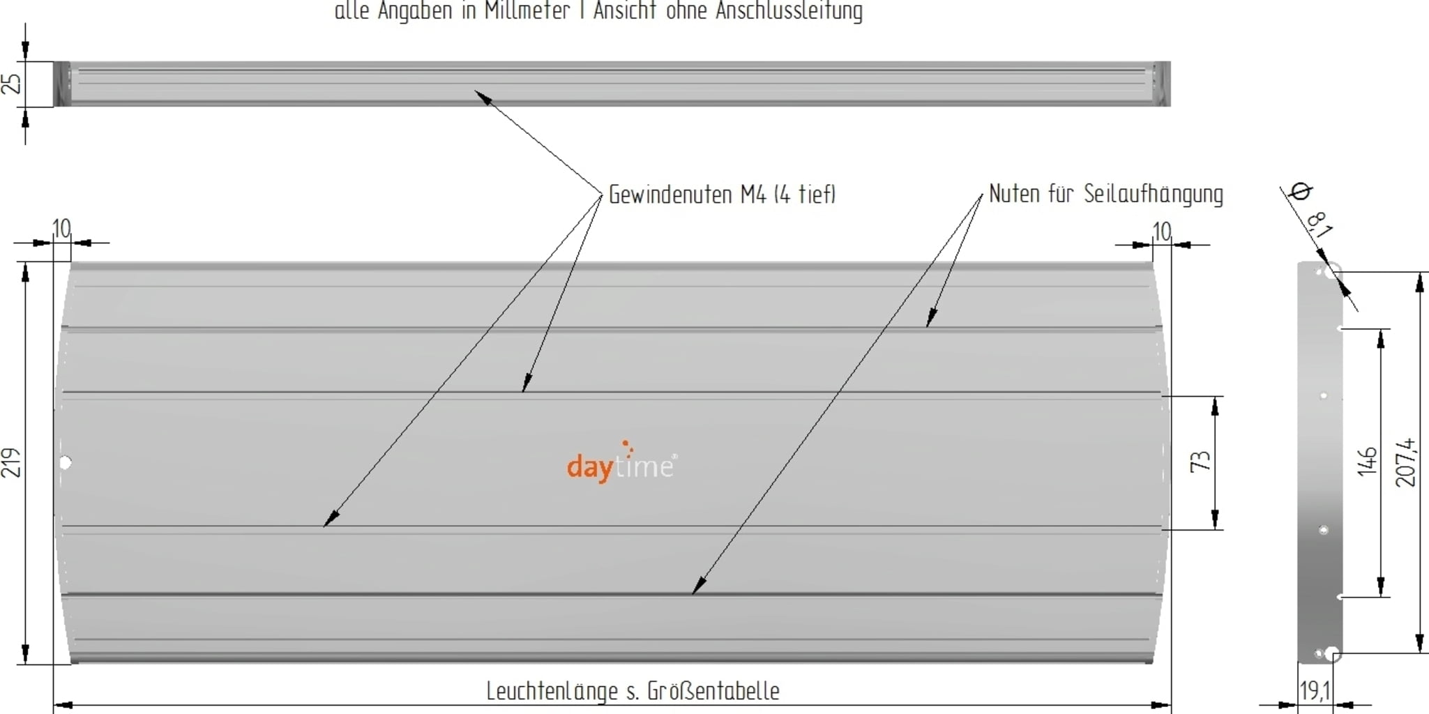 daytime pendix 40.0 - 1 ud.