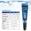 ARKA myAQUA pH/TDS/EC Mätanordning inkl Termometer - 1 st.