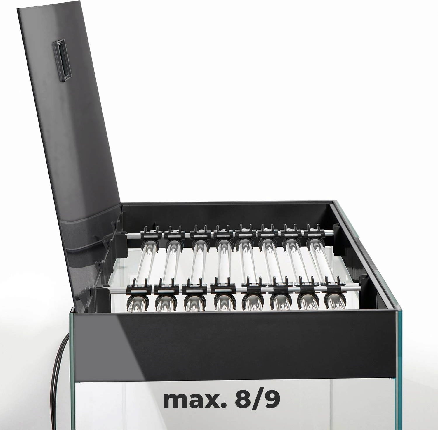 Glossy 150 Kombination schwarz von Aquael - 1 Set