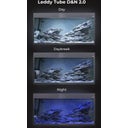 Aquael Glossy Cube 50 Day&Night Aquarium Set - Black