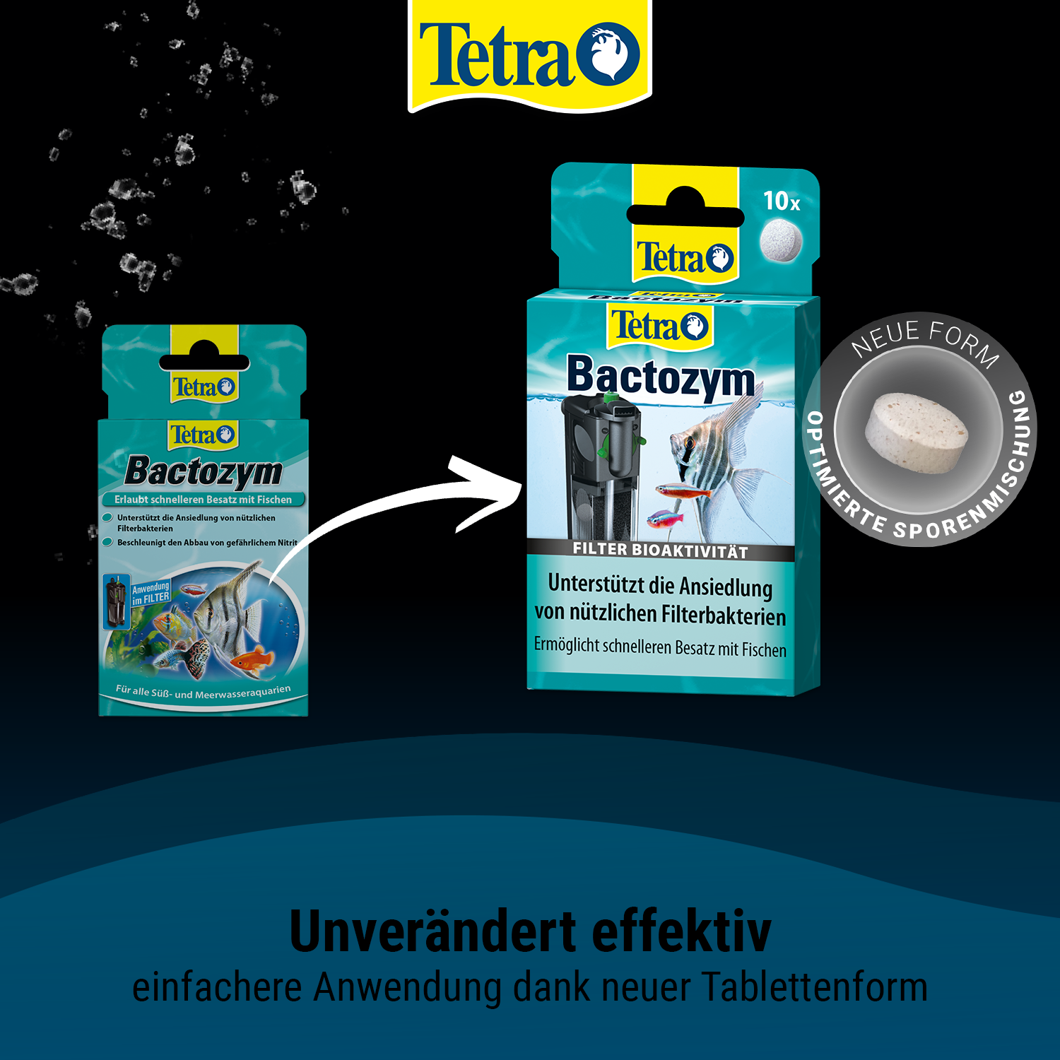 Tetra Bactozym - 10 Tabletten