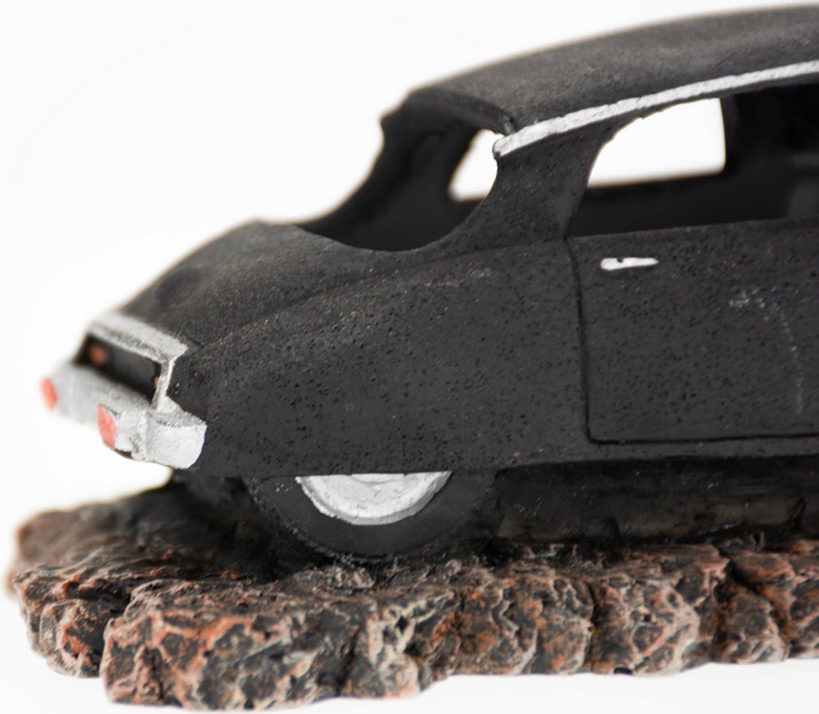 Aqua Della Coche Antiguo Francés 3 18x8,5x6cm Negro - 1 ud.