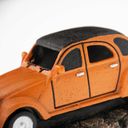 Oldtimer Französisch 2 14,5x7,5x6,5cm orange - 