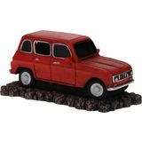 Oldtimer we francuskim stylu 1 - 15 x 7,5 x 7 cm, czerwony