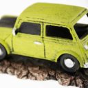 Coche Antiguo Británico 12x6,5x5,5cm Verde - 