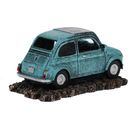 Aqua Della Coche Antiguo Italiano 12x6,5x5,5cm Azul - 