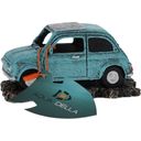 Aqua Della Coche Antiguo Italiano 12x6,5x5,5cm Azul - 